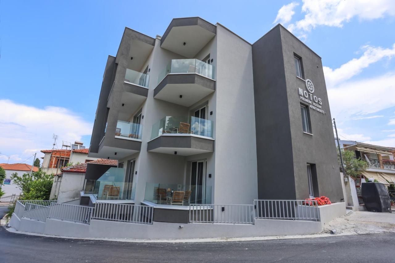 Notos Premium Holiday Apartments 페프코초리 외부 사진